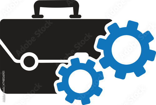 Job Management icon, job icon,find job icon,quickly find job icon vector illustration
