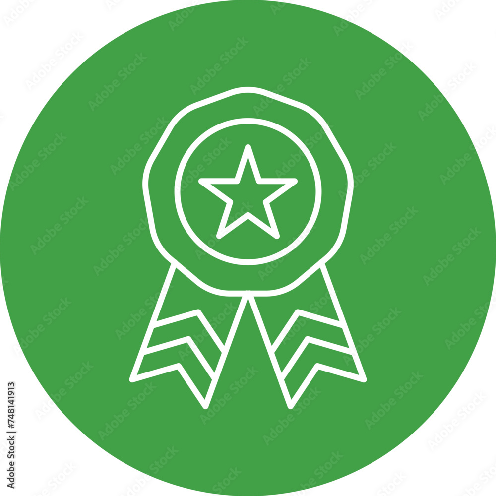 Medal Line Circle Icon Design Medal Line Circle Icon Design