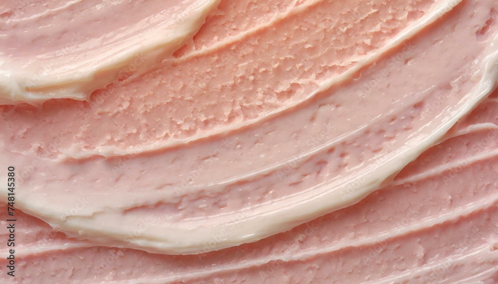 Pink cosmetic cream texture. Face creme, body lotion surface. Skincare creamy product background Pink cosmetic cream texture. Face creme, body lotion surface. Skincare creamy product background