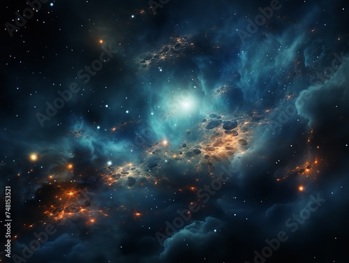 The galaxy is a testament to the power and mystery of the universe, its ethereal forms a reminder of the vastness and wonder that exists beyond our own planet.