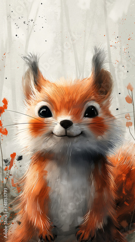 Hope l'écureuil - animal totem