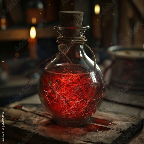 A potion that grants immortality and perfect health