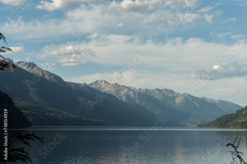 Patagonic lake photo