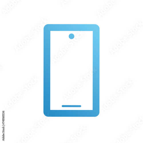 Smartphone icon vector stock illustration