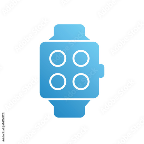 Smart Watch icon vector stock illustration