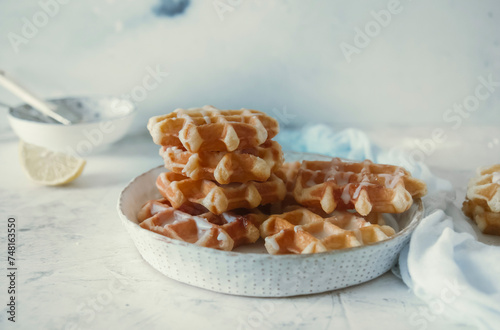 Li�ge waffles (Gaufres de Licge)