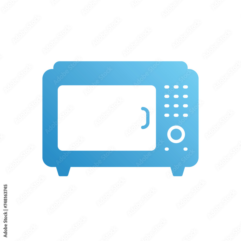 Microwave icon vector stock illustration Microwave icon vector stock illustration