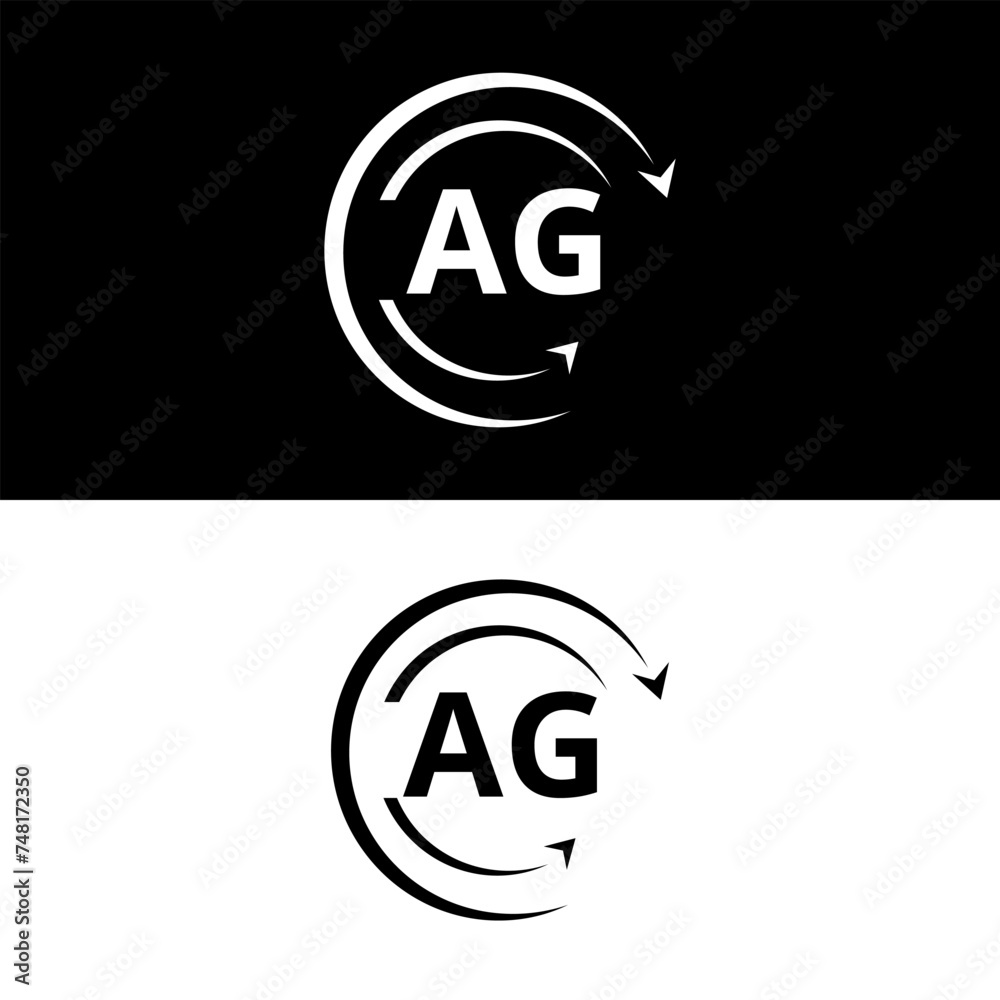 AG letter logo minimal unique and simple logo design, AG creative modern monogram logo style
AG letter logo minimal unique and simple logo design, AG creative modern monogram logo style