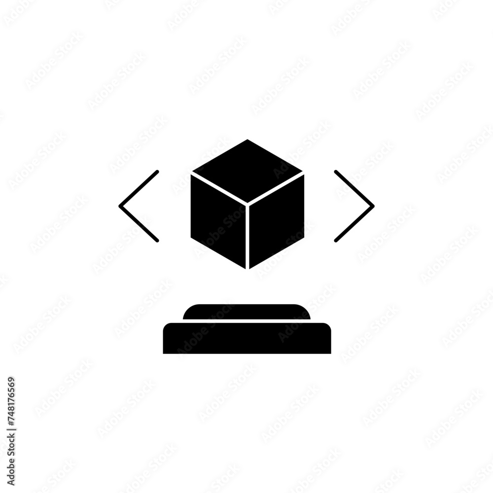 projection concept line icon. Simple element illustration. projection concept outline symbol design. projection concept line icon. Simple element illustration. projection concept outline symbol design.