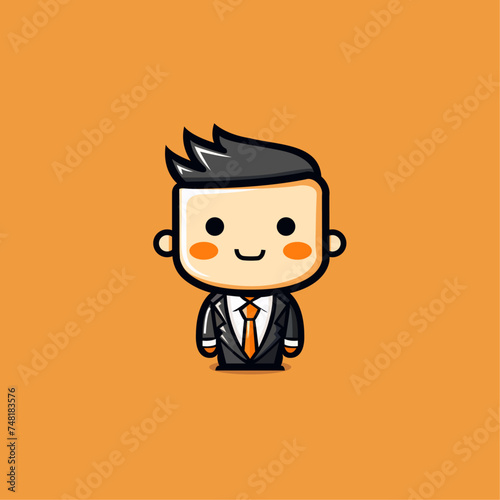 Minimal business mascot logo simple (3)