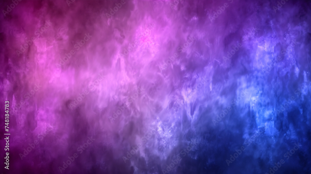 Mesmerizing blend of purple and blue hues creating an abstract, ethereal effect