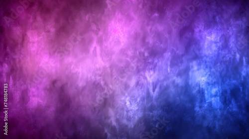 Mesmerizing blend of purple and blue hues creating an abstract, ethereal effect