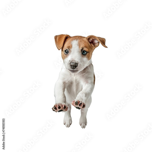 jack russell terrier puppy isolated on white © Buse