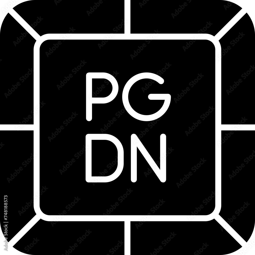 Page Down Icon Page Down Icon