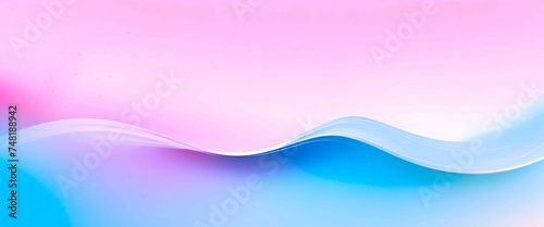 Soft Pastel Texture with Pink and Blue Tones. Evoking Transparency and the Sensation of Soaring  abstract blue and pink  wave background