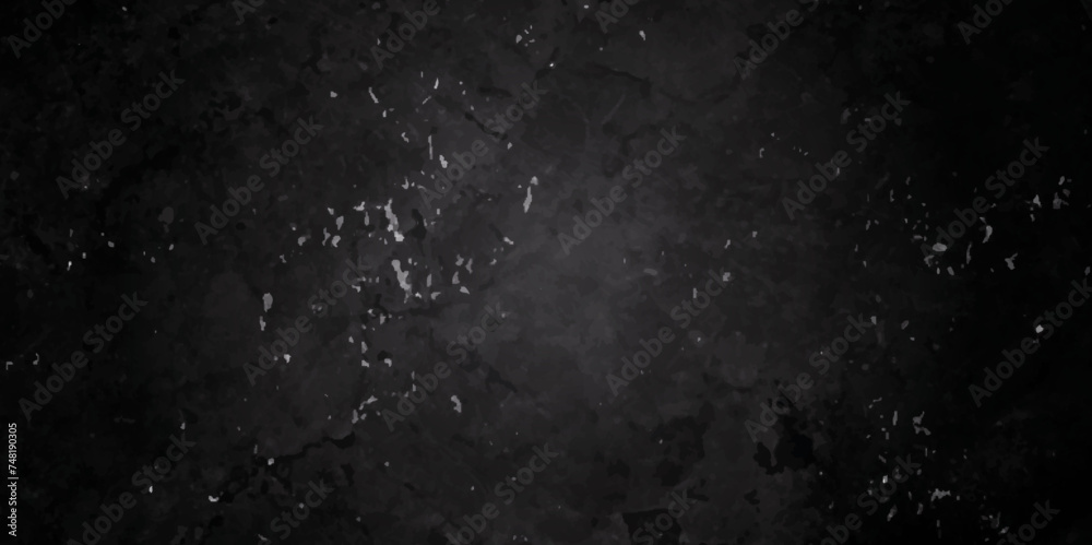 Dark black stone grunge background,black grunge textured concrete background. Old grungy background with dirty smoke.	