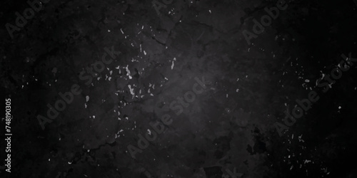 Dark black stone grunge background,black grunge textured concrete background. Old grungy background with dirty smoke. 