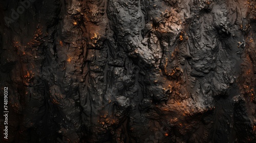 common yew pine bark texture photo