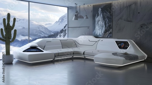 High-Tech Modular Sofa Innovation