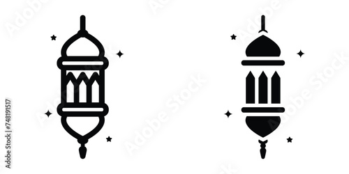 Lantern icon. sign for mobile concept and web design. vector illustration
