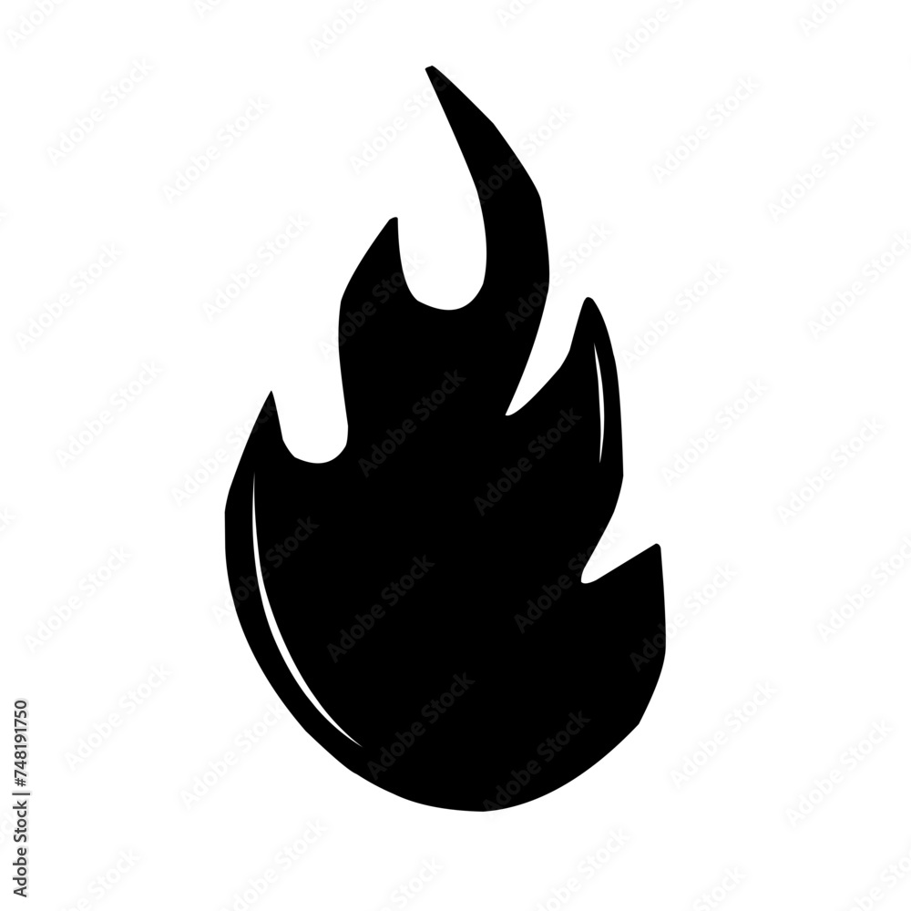 Fire Silhouette Fire Silhouette