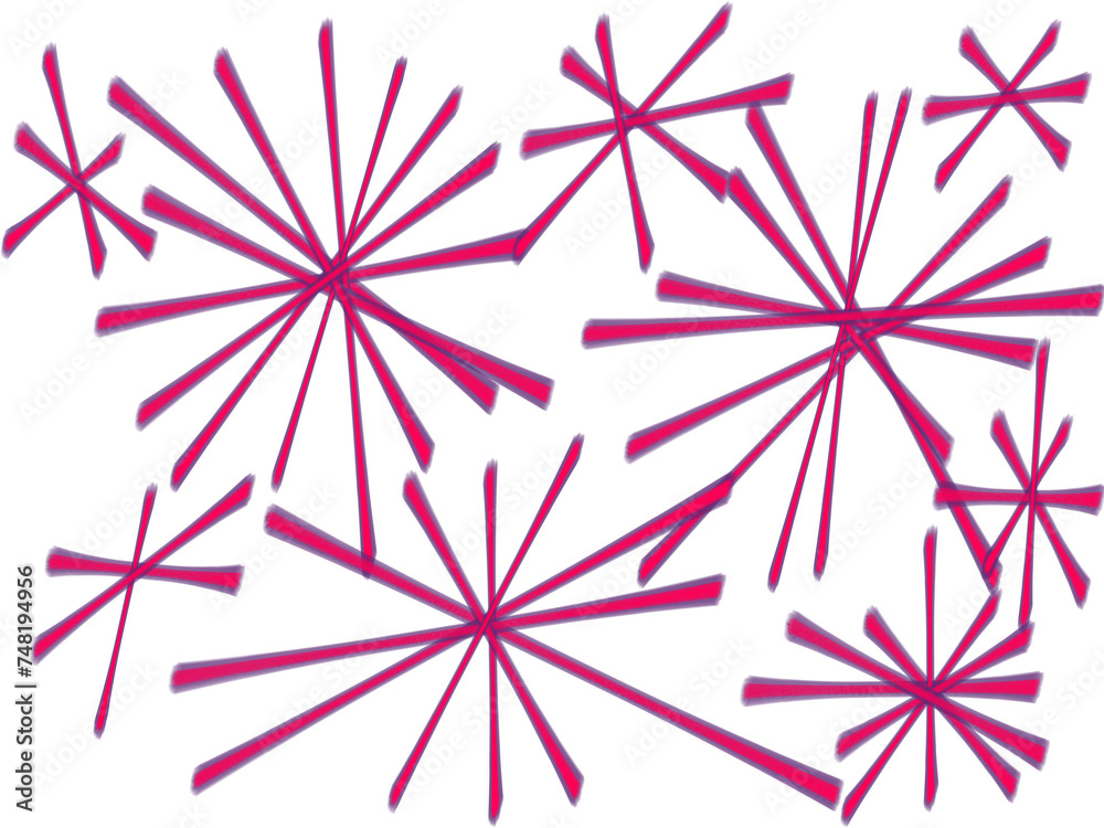 Pink and black line in to star burst background wallpaper . High quality illustration