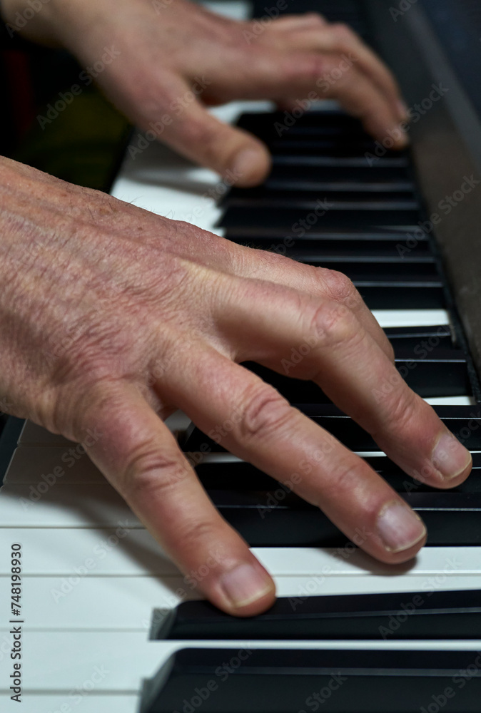 Obraz premium Harmony in Motion: Melodies in your hands