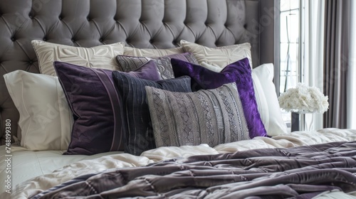 Elegant Velvet Pillows for Bedroom Luxury