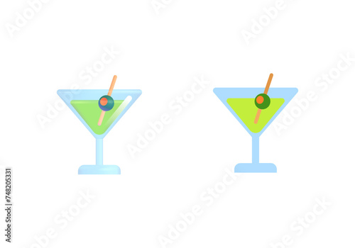 Cocktail glass