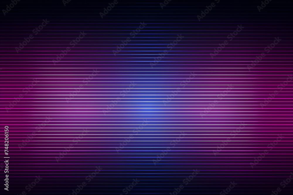 Abstract neon metaverse gradient background with vertical stripes