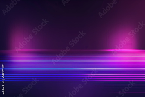 Abstract neon metaverse gradient background