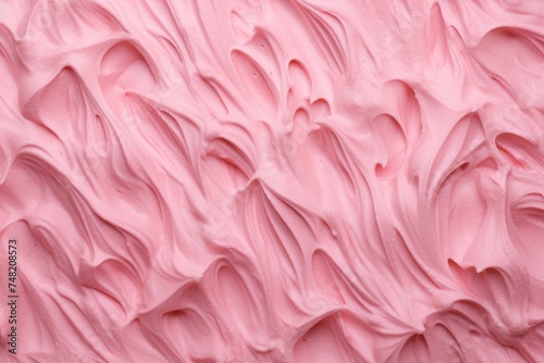 Pink ice cream background