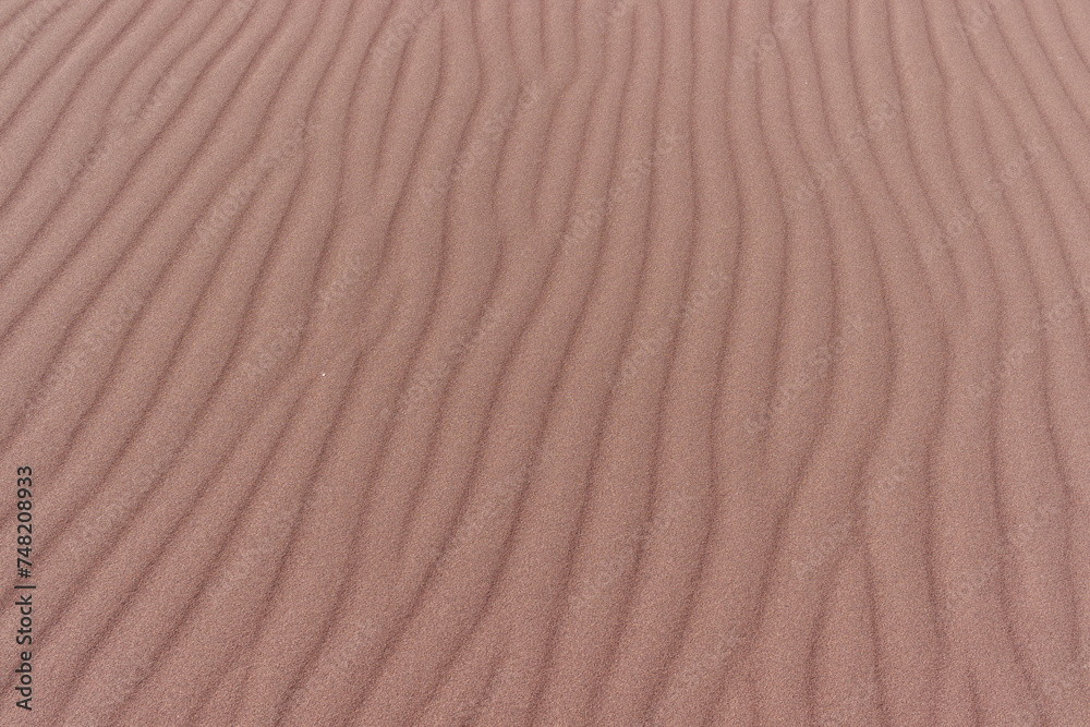 Sand formations with ripples regular pattern. Sand formations with ripples regular pattern.