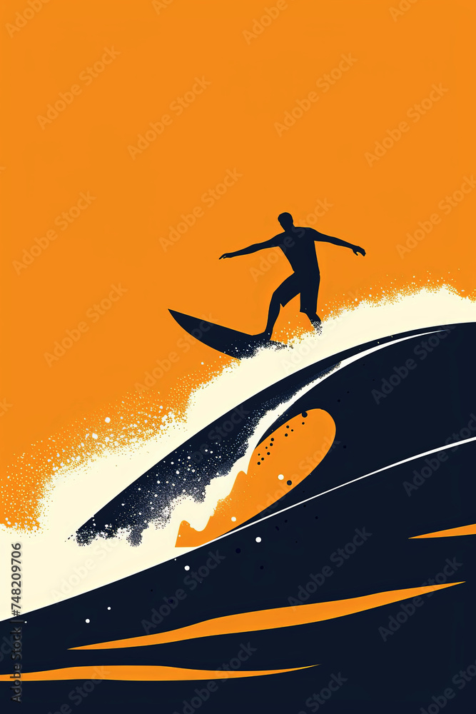 a surfboarder is riding a wave in front of the sun