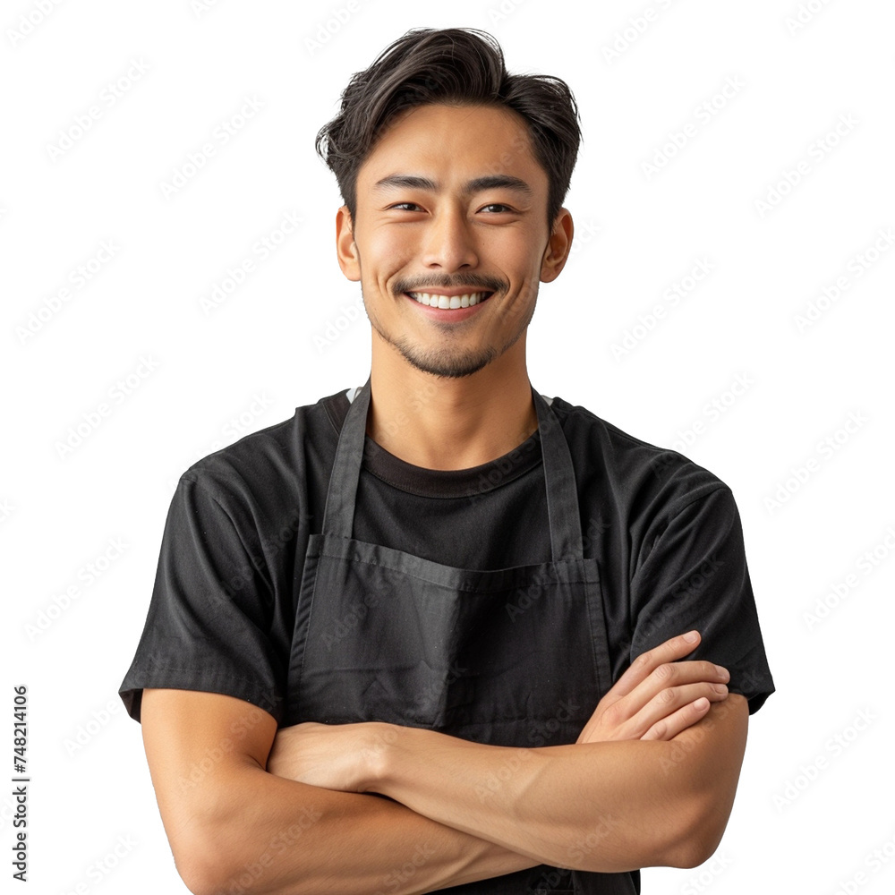 Photo of a young man on transparent background Photo of a young man on transparent background