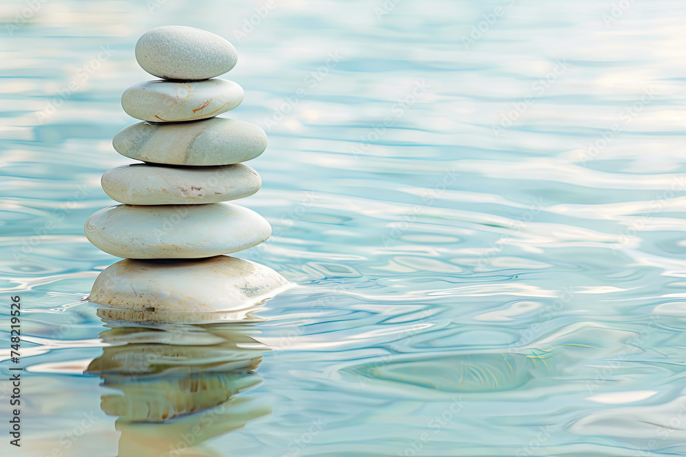 A perfectly balanced stack of smooth A perfectly balanced stack of smooth