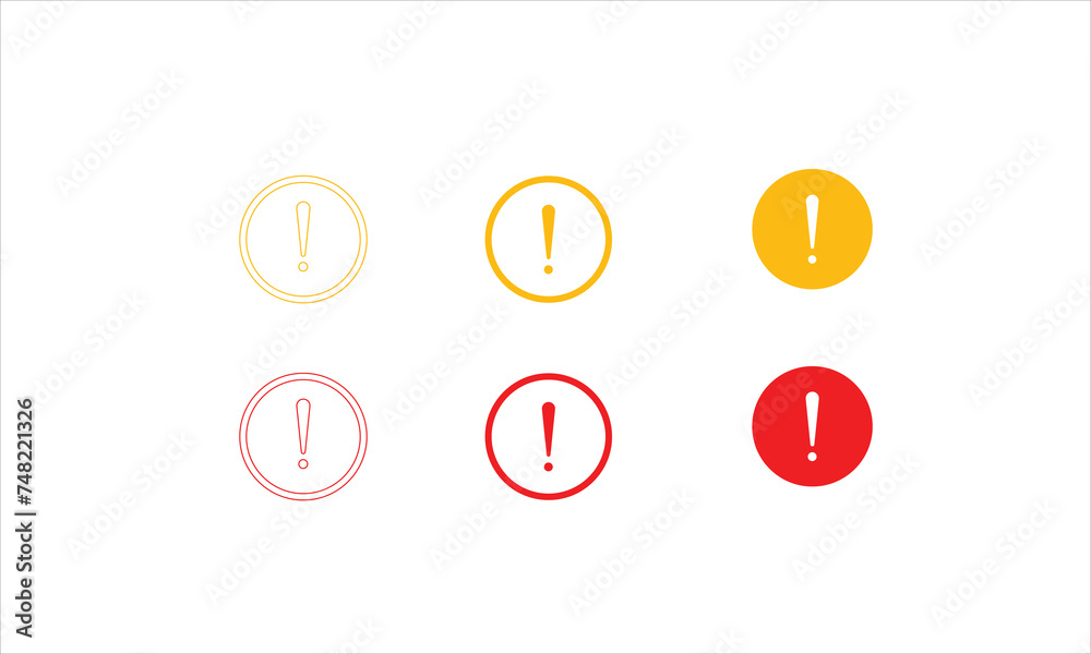 Alert Warning icon icon set vector icon warning vector icon Alert Warning icon icon set vector icon warning vector icon