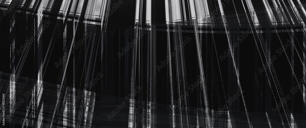 Obraz premium abstract black and white background