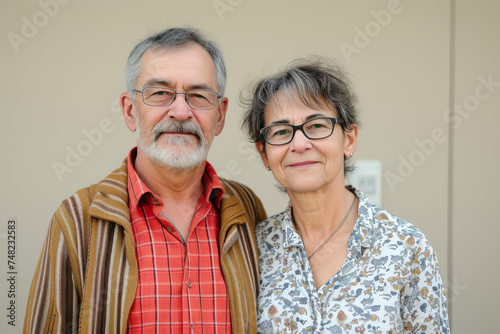 Enduring Happiness: A Couple's Bright and Optimistic Portrait
