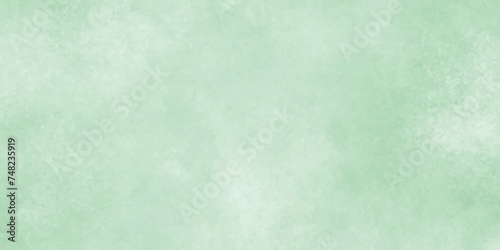 Abstract grunge blue or mint green texture with blurry fogg or clouds, grunge bright blue abstract design paper textured, brush painted green nature watercolor on paper with smoke or clouds texture.