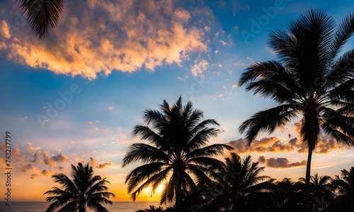 Tranquil Ocean Beach Scene