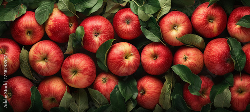 Fresh apple background, fruit concept, heathy life © Kateryna Kordubailo