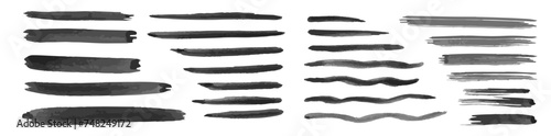 brush strokes thin