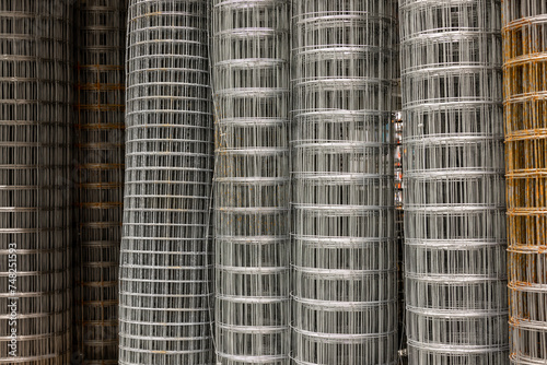 Metal mesh. Construction materials. Welded reinforced fittings for the construction of concrete works.