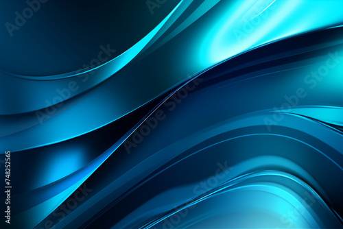 Elegant Abstract Blue Satin Lineart Soft Gradient Background Template Wallpaper