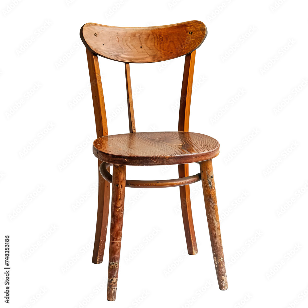 old wooden chair isolated old wooden chair isolated