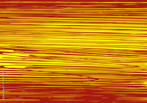 Fondo de rayas en rojo y amarillo. Bandera de España. 