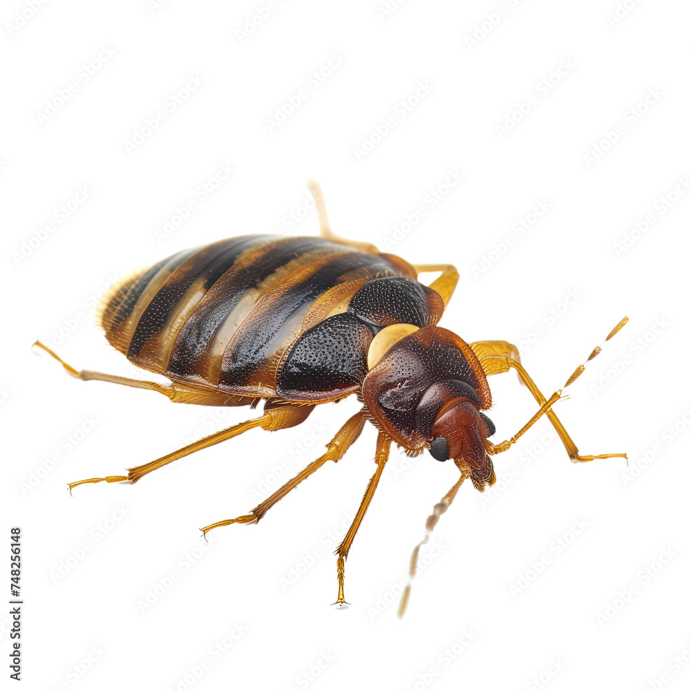 Bed Bug insect on white or transparent background
