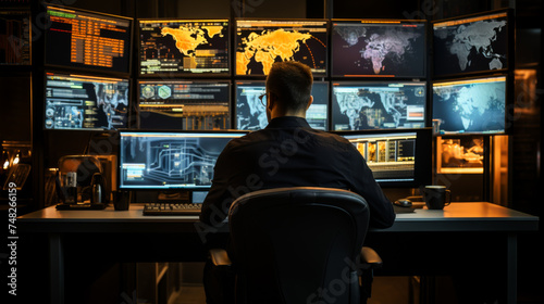 Cyber security Command Center: Global Data Watch