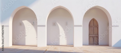 Traditional muslim architecture photo